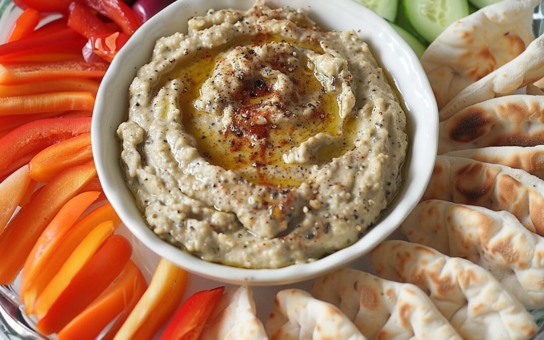 Baba Ganoush Without Garlic: A Light and Tasty Dip