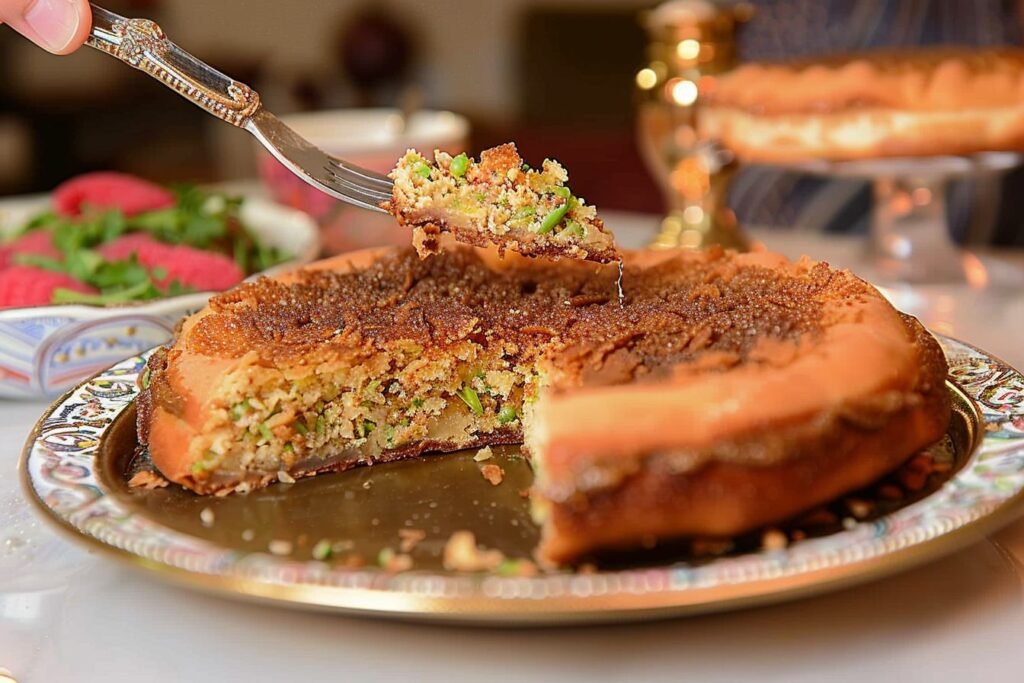kunafa with nuts