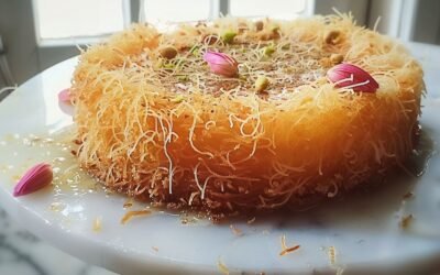 Kunafa with Saffron: A Flavorful and Different Middle Eastern Delight