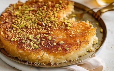 Kunafa Recipe with Ricotta and Mozzarella: A Perfect Dessert for Cheese Lovers