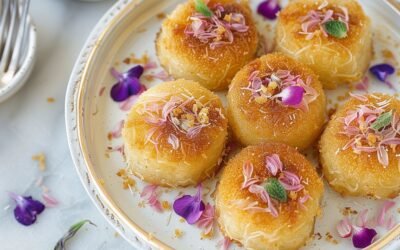 Mini Kunafa with Ricotta Cheese: A Sweet and Savory Treat