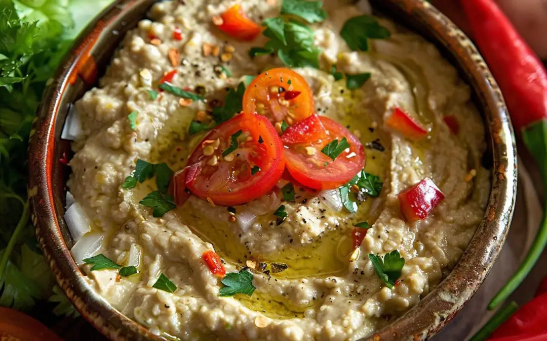 Baba Ganoush Recipe with Chickpeas: A Flavorful Twist on a Middle Eastern Dip