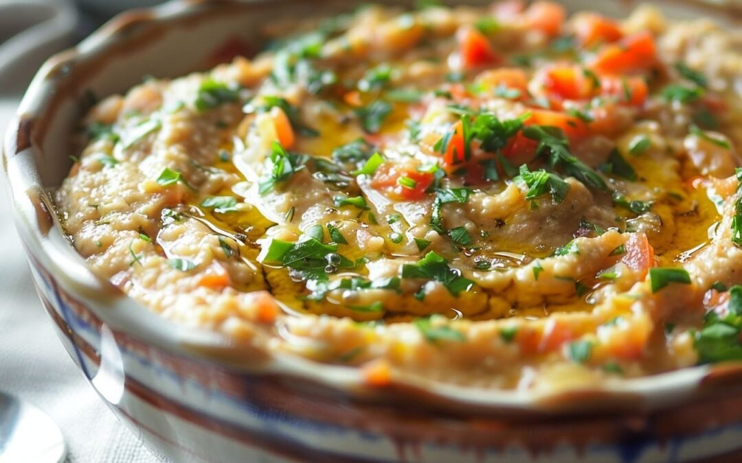 Baba Ganoush with Feta: A Tasty Mediterranean Dip