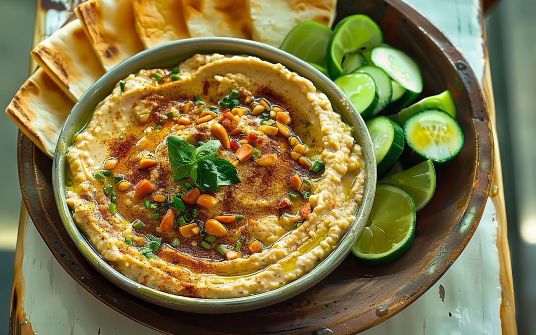 Baba Ganoush with Peppers: A Flavorful Dip Recipe