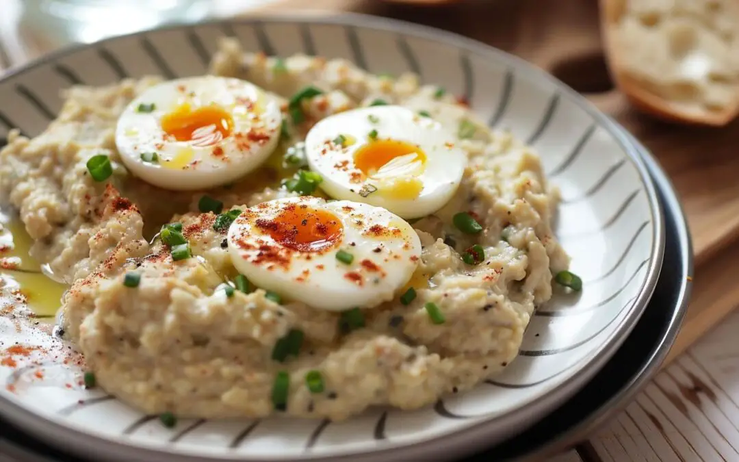 Baba Ganoush with Eggs: A Tasty Breakfast Dish