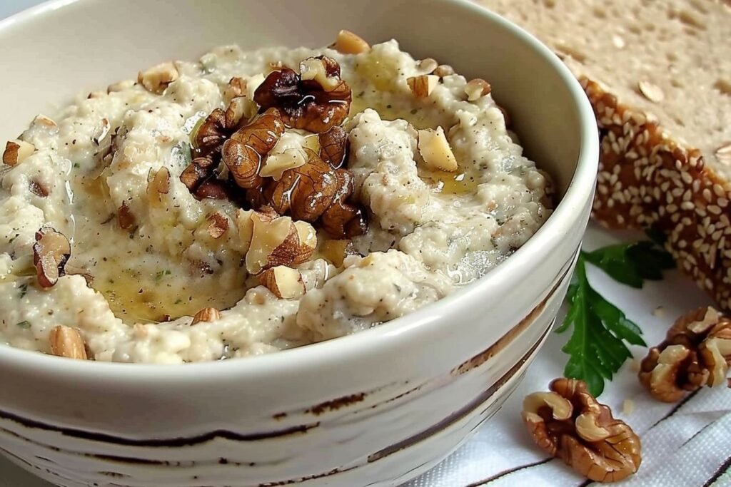 baba ganoush with walnuts