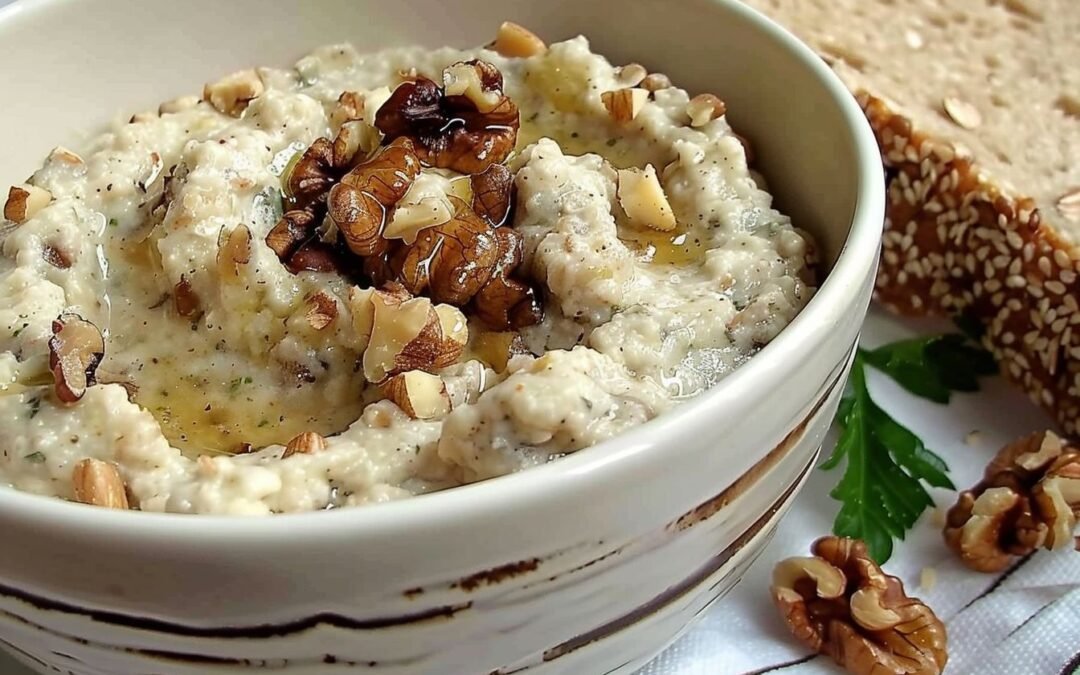 Baba Ganoush with Walnuts: A Crunchy Dip Recipe