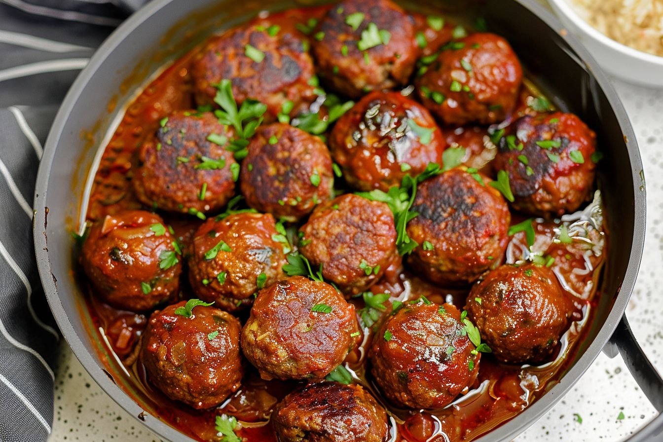 kofta with rice