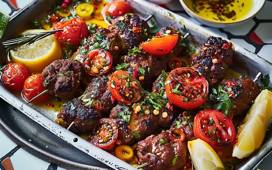 Baked Kofta with Tomatoes: A Tasty Dish for Any Occasion