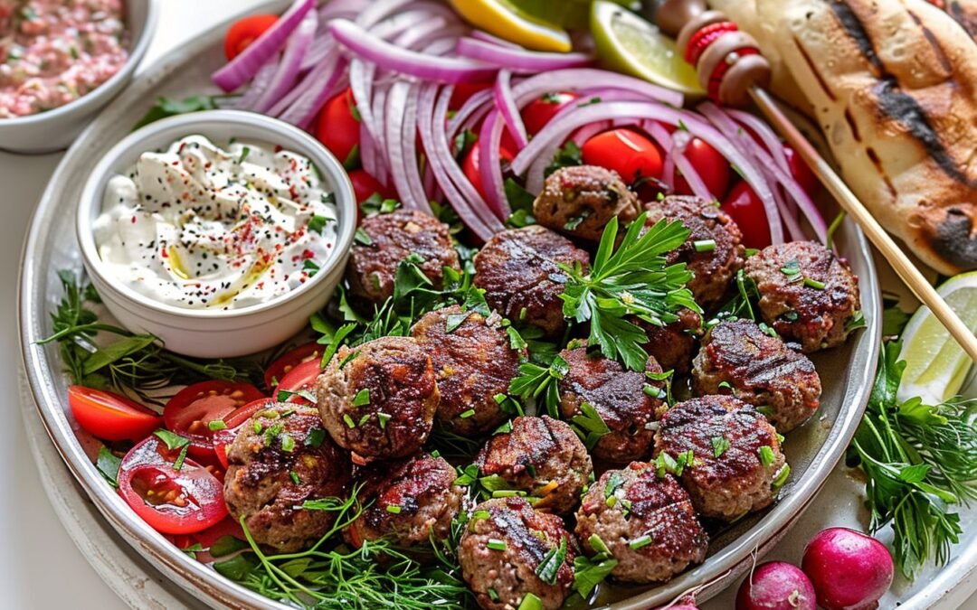 Lamb Kofta with Mint Yogurt Recipe: A Tasty Meal Idea to Try