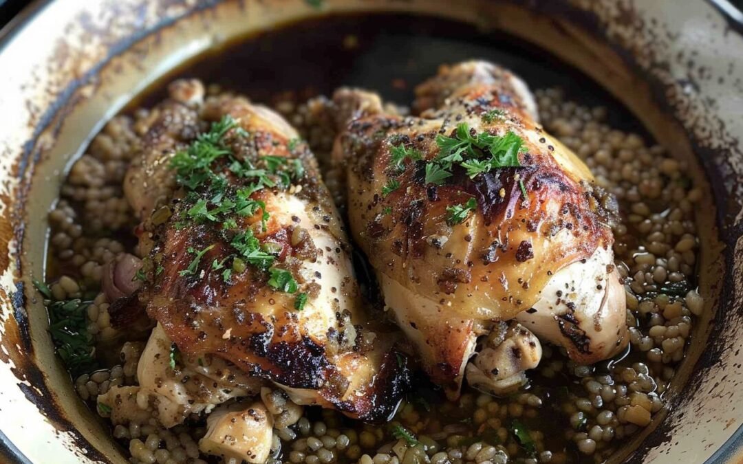 Chicken Stuffed with Freekeh: A Tasty and Nutritious Dish