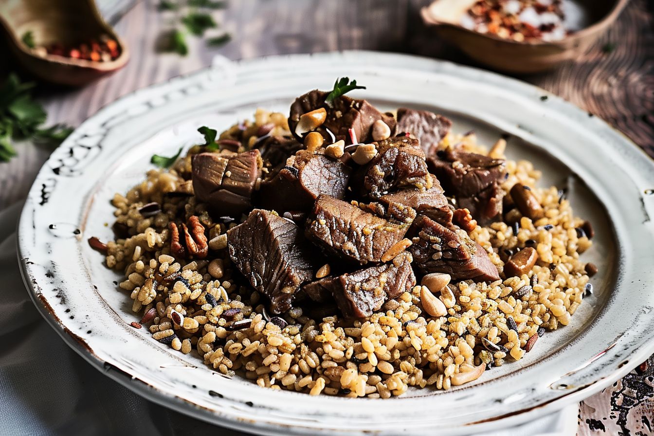 Freekeh with Lamb Recipe: A Hearty Meal for Any Occasion - Middle ...