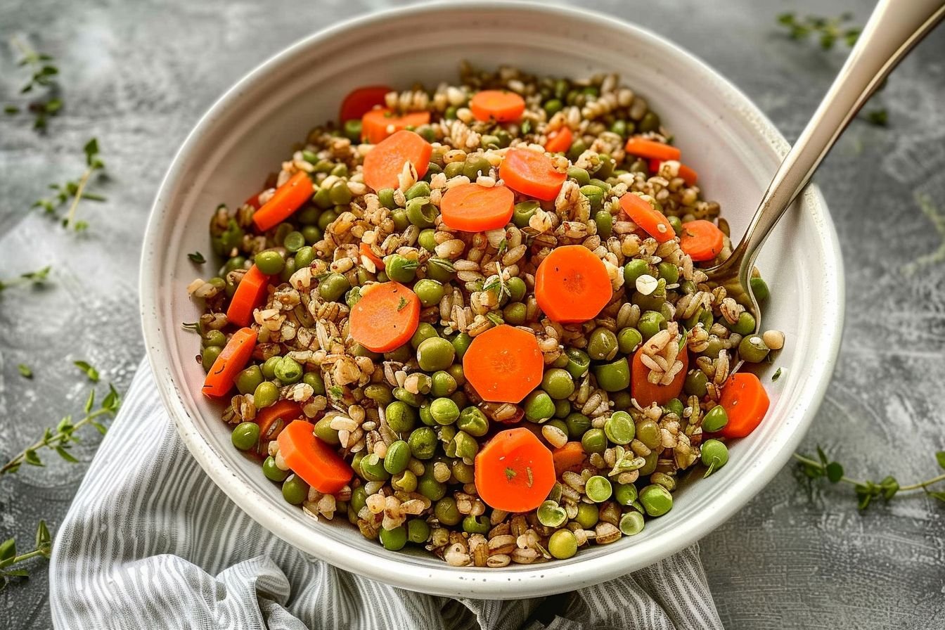 freekeh with vegetables freekeh with vegetables