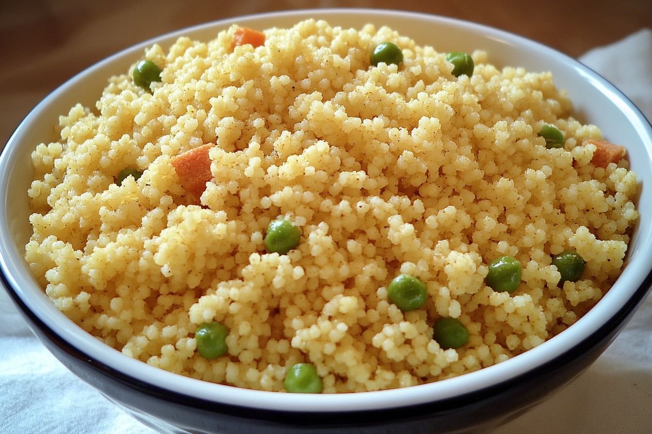 couscous with spices couscous with spices