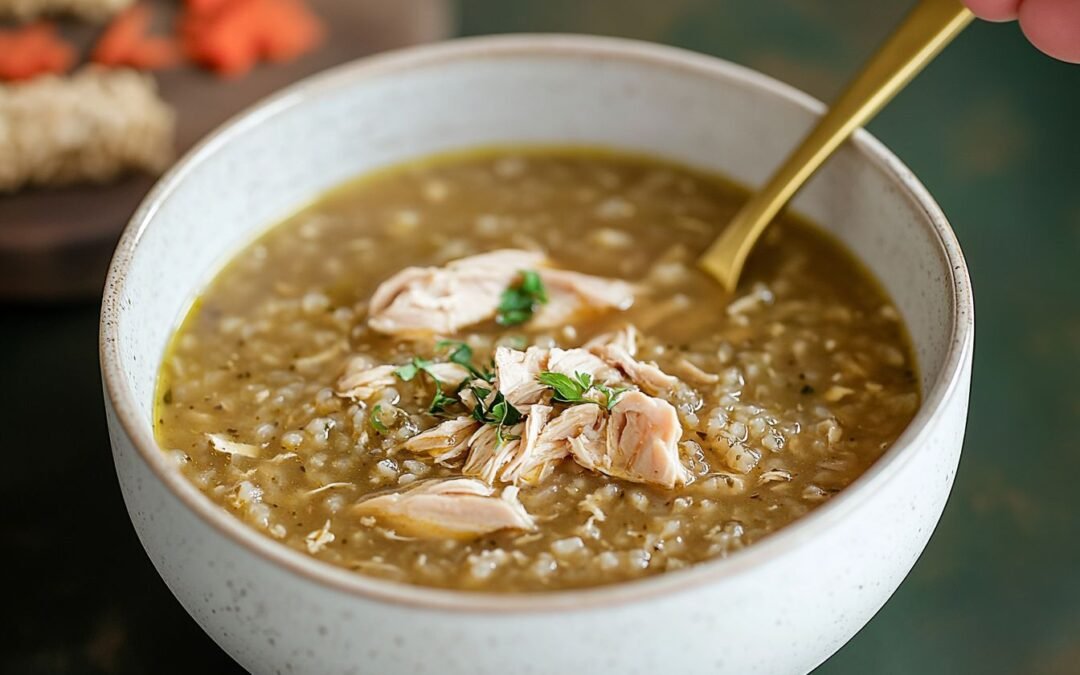 Freekeh Soup with Chicken: A Hearty and Nutritious Meal Option