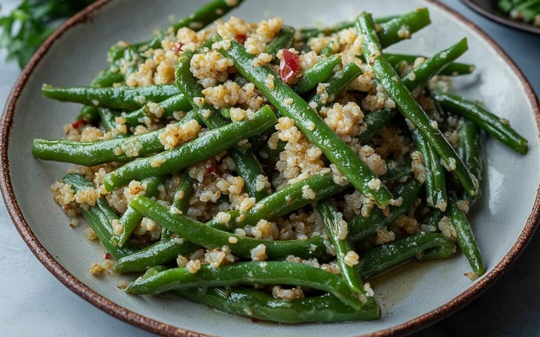 Green Beans with Freekeh and Tahini: A Nutritious and Flavorful Side Dish