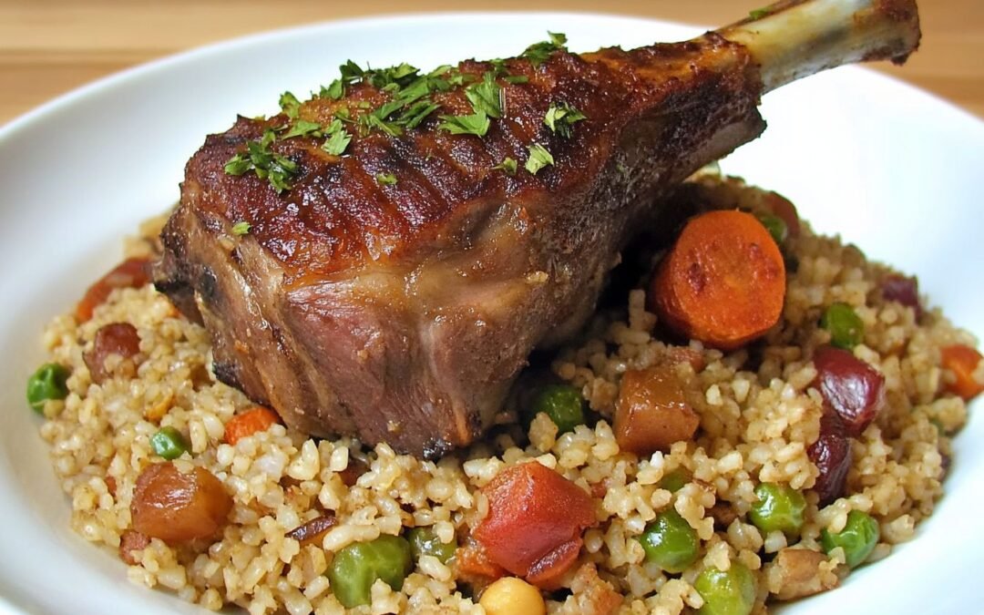 Lamb Shanks with Freekeh: A Hearty and Flavorful Meal