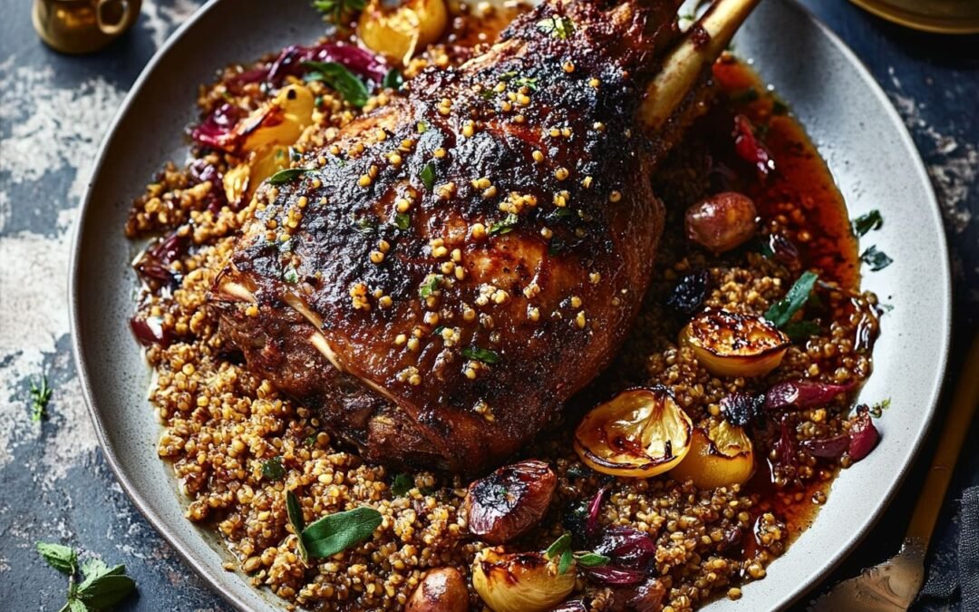 Lamb Shoulder with Freekeh Recipe: A Hearty Dish for Any Occasion