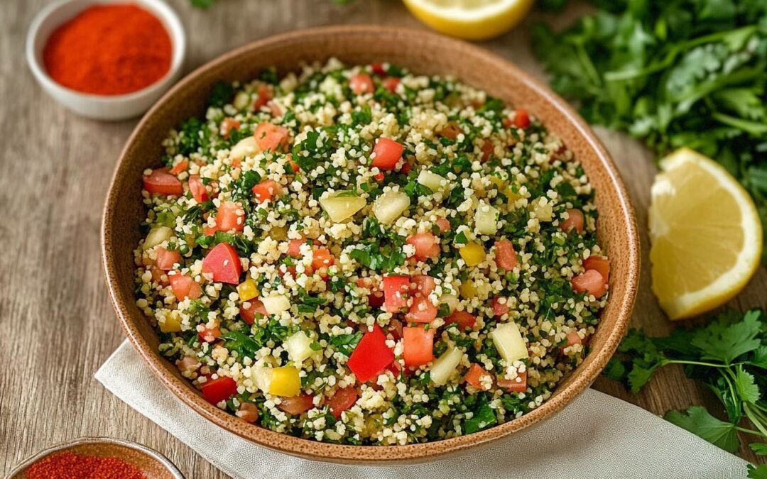 Tabbouleh with Couscous: A Fresh and Flavorful Salad Option