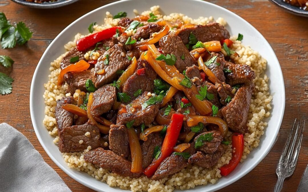 Stir Fry with Couscous: A Quick and Delicious One-Pan Meal