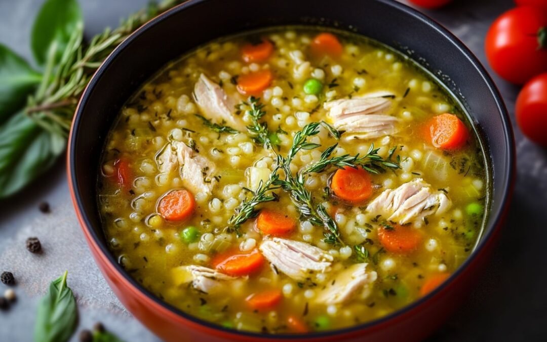Chicken Soup with Couscous: A Cozy Meal for Any Day