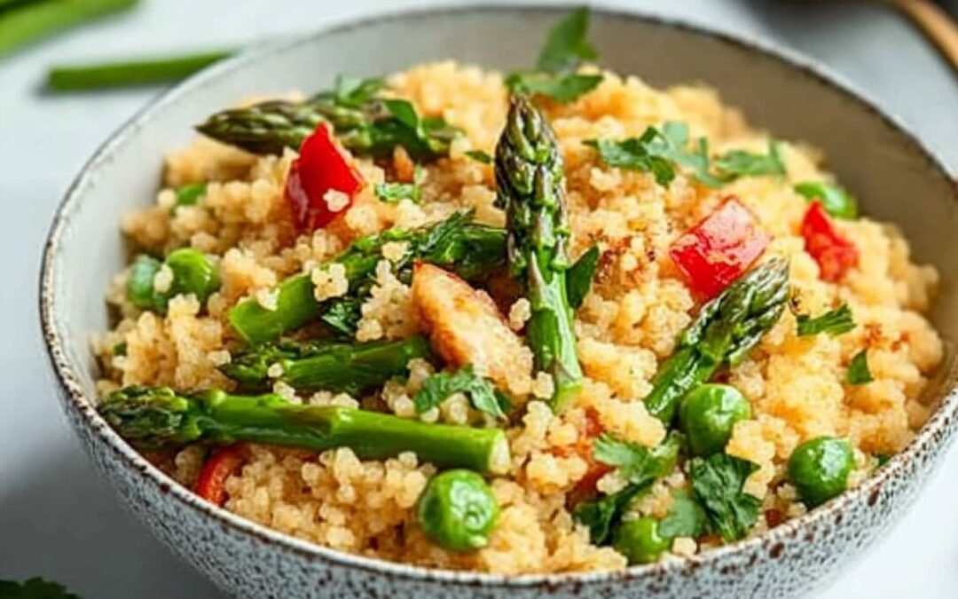 Couscous with Asparagus: A Bright and Tasty Dish for Any Meal