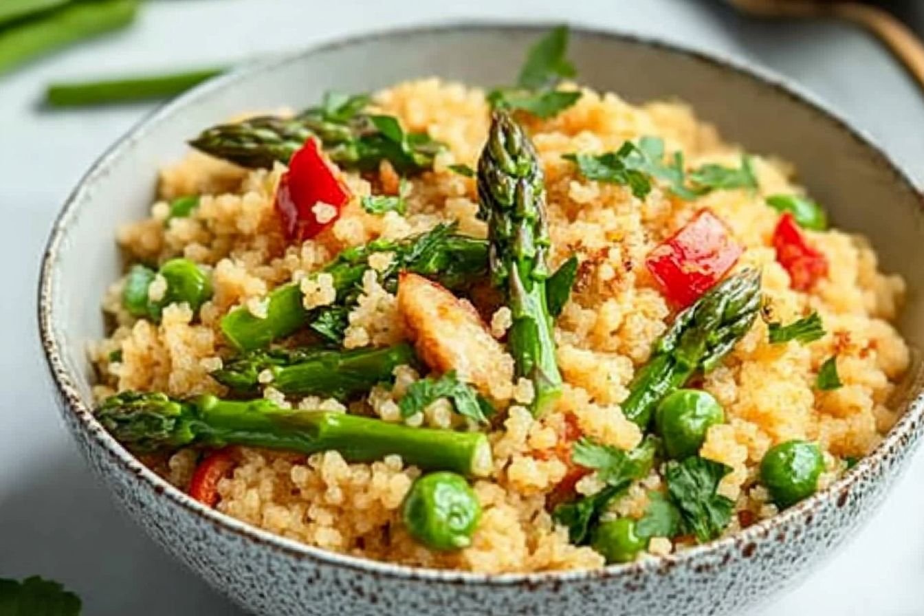couscous with asparagus couscous with asparagus
