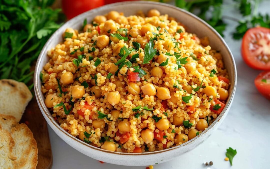 Couscous with Chickpeas: A Hearty and Healthy Meal Option