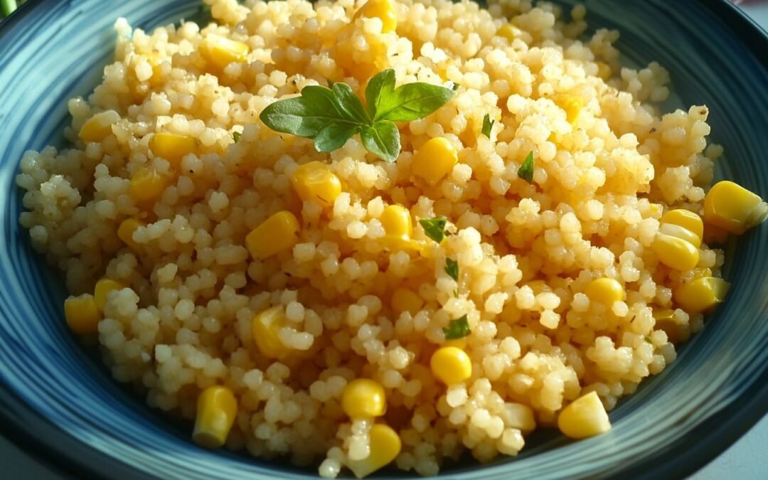 Couscous with Corn: A Delightful and Easy Side Dish