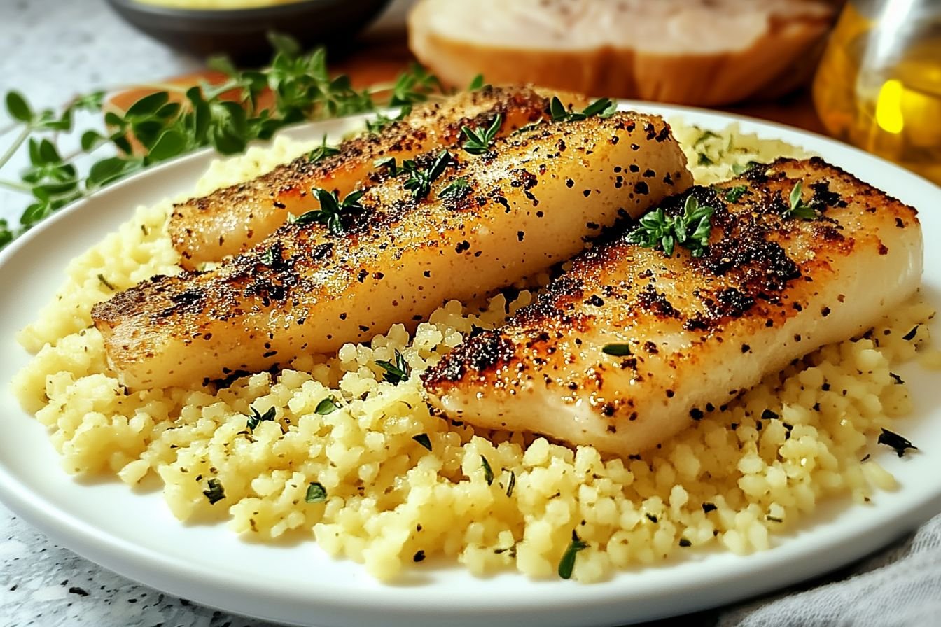 couscous with garlic and olive oil