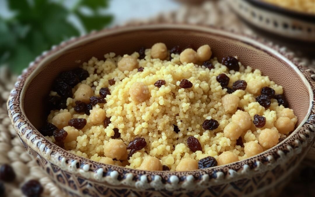 Couscous with Raisins: A Tasty and Nutritious Side Dish