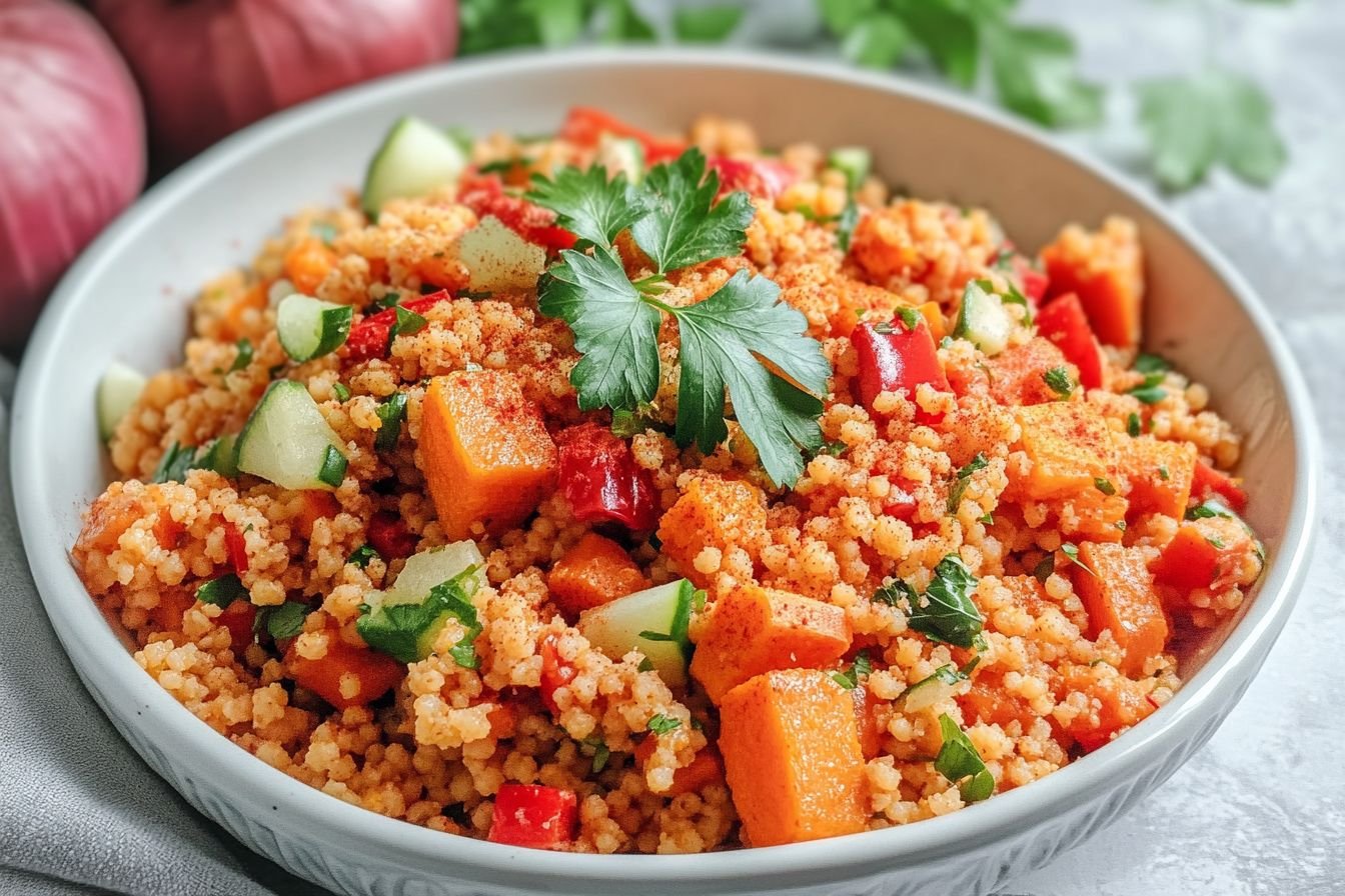 couscous with sweet potato