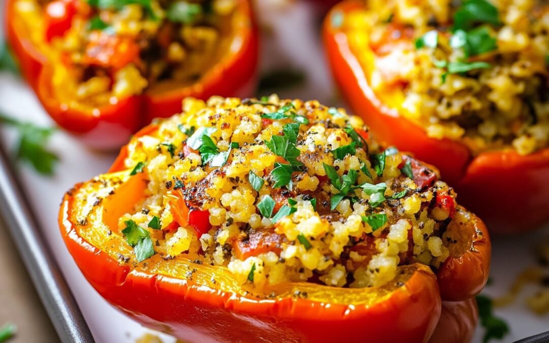 Stuffed Peppers with Couscous: A Tasty and Colorful Meal Idea
