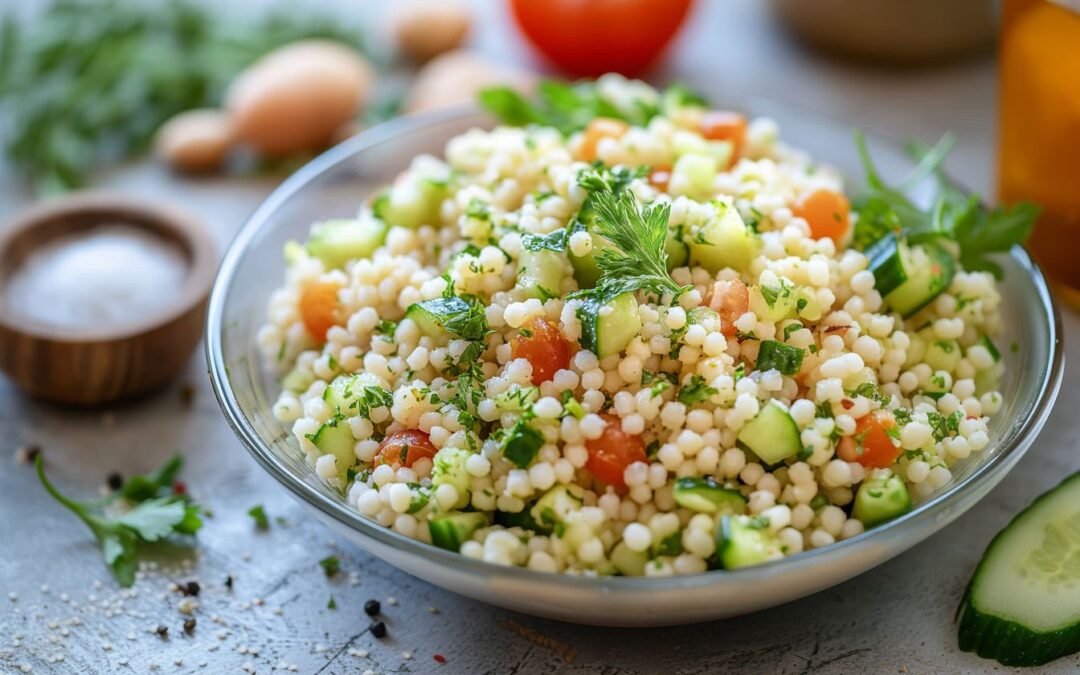 Couscous with Cucumber: A Refreshing and Easy Salad