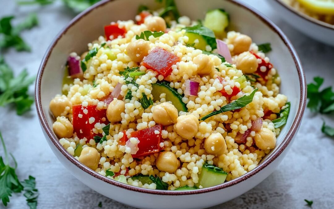 Couscous with Garbanzo Beans: A Flavorful and Nutritious Meal Option