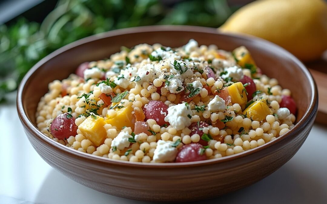 Couscous with Goat Cheese: A Delightful Fusion of Flavors