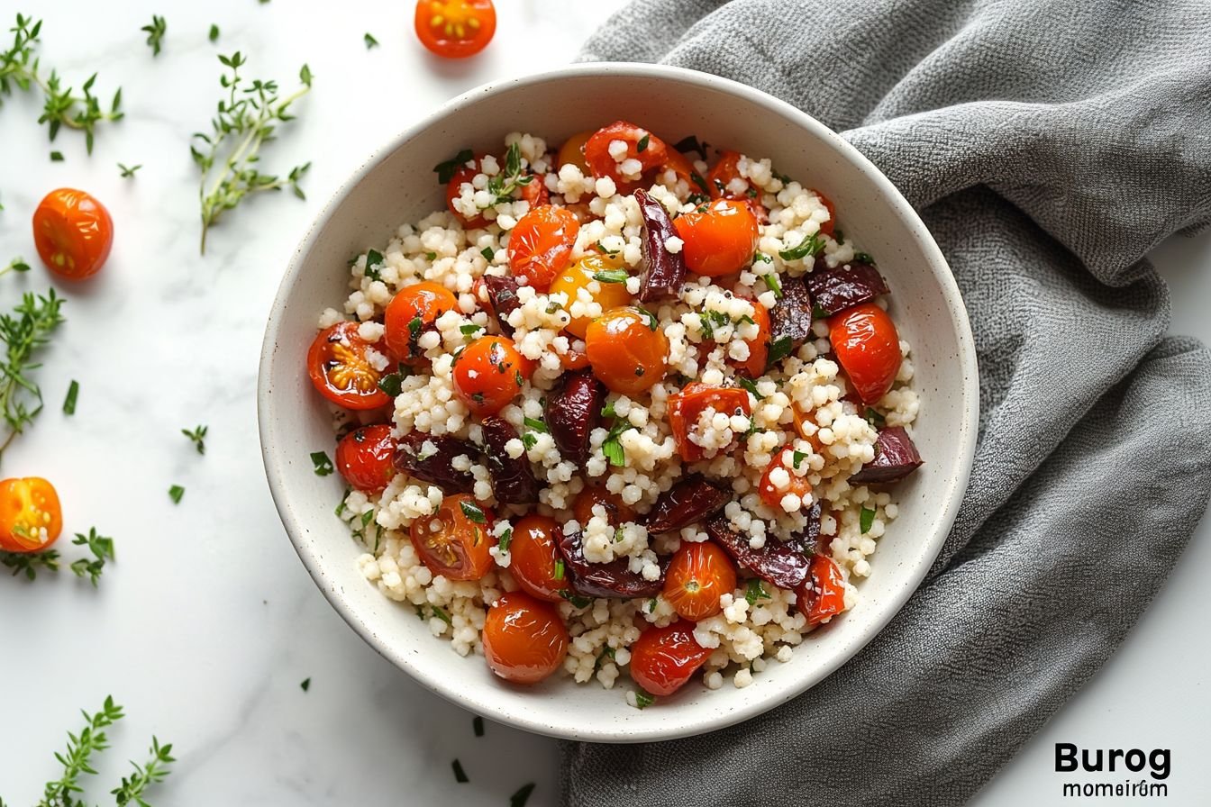 couscous with roasted tomatoes