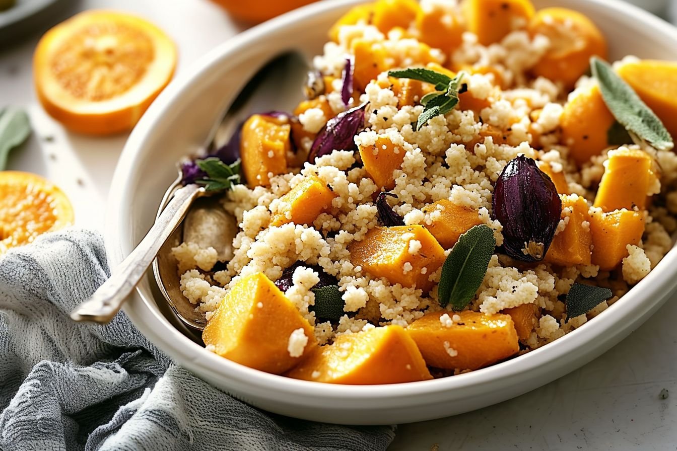 couscous with pumpkin