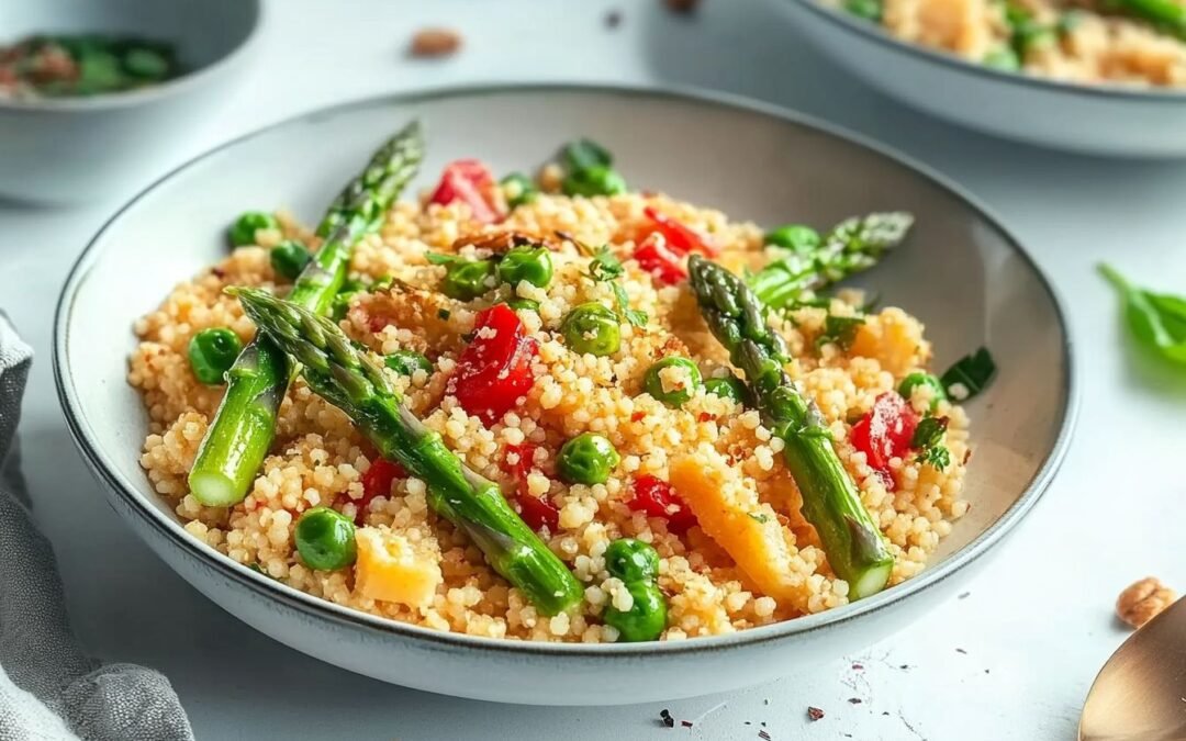 Israeli Couscous with Asparagus: A Delicious and Nutritious Side Dish