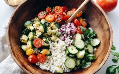 Pearl Couscous with Zucchini: A Delightful and Easy Salad