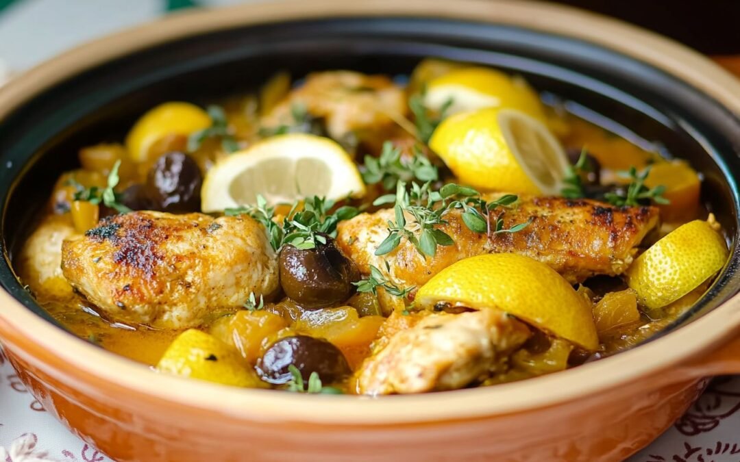 Lemon Chicken Tagine: A Yummy Journey into Moroccan Cuisine