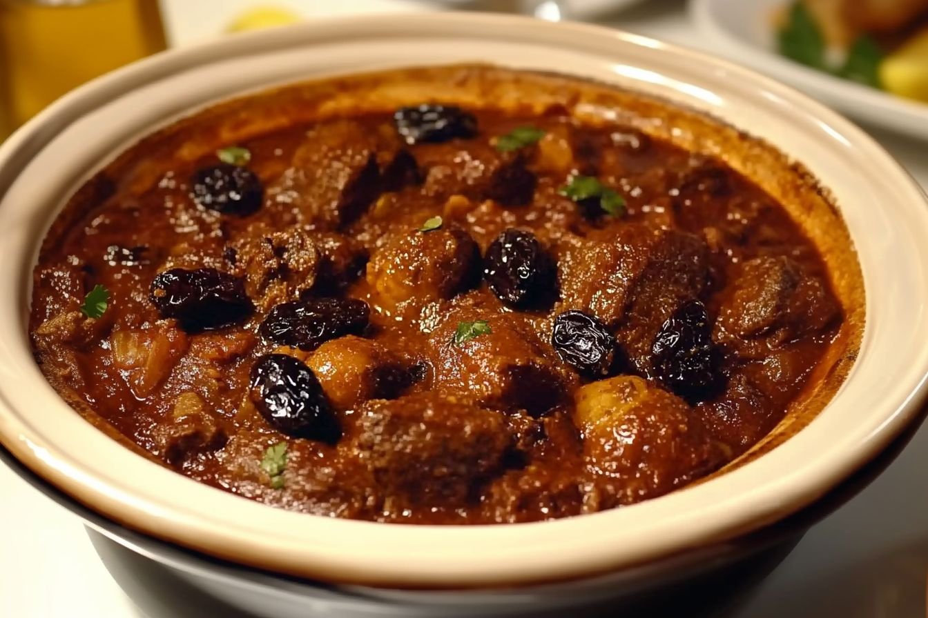 beef tagine with prunes