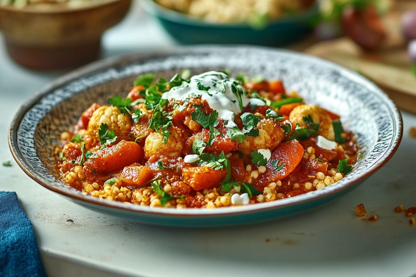 cauliflower tagine