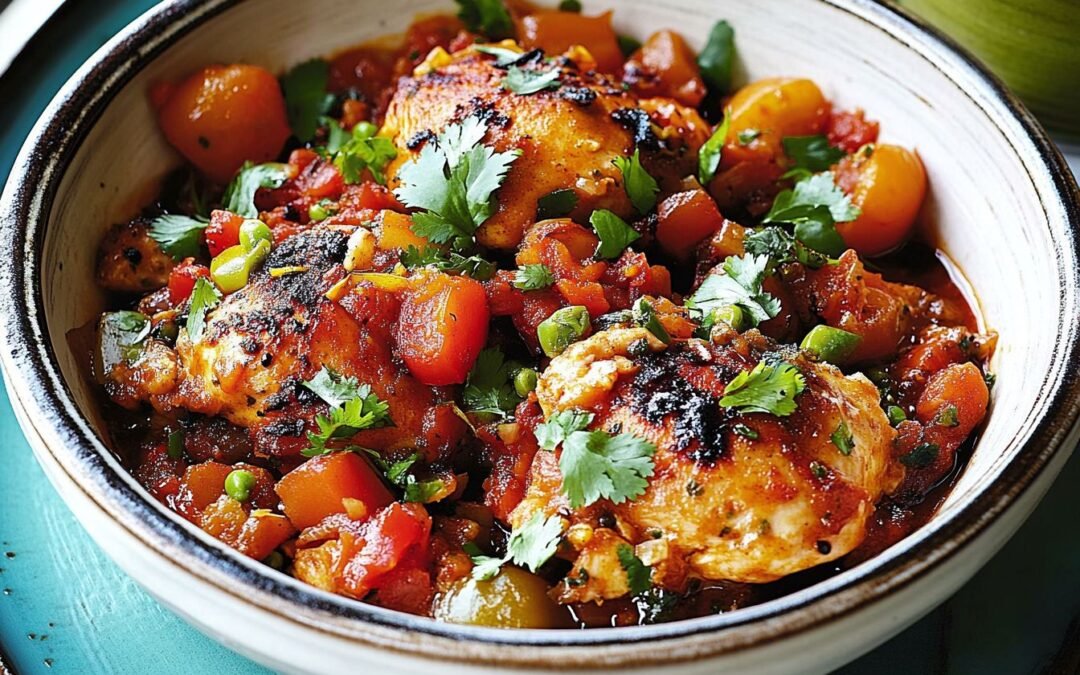 Chermoula Chicken Tagine: A Moroccan Comfort Food