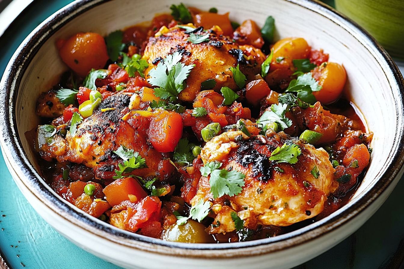 chermoula chicken tagine