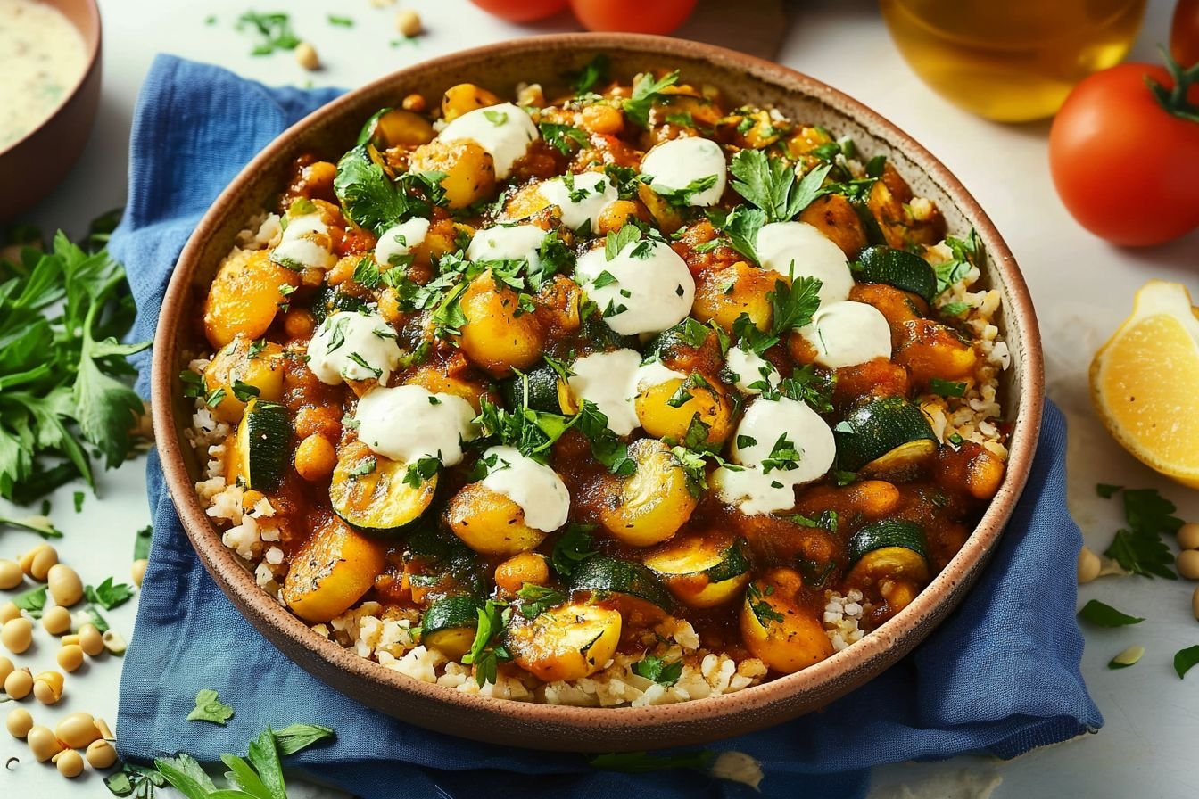 Zucchini tagine Zucchini tagine