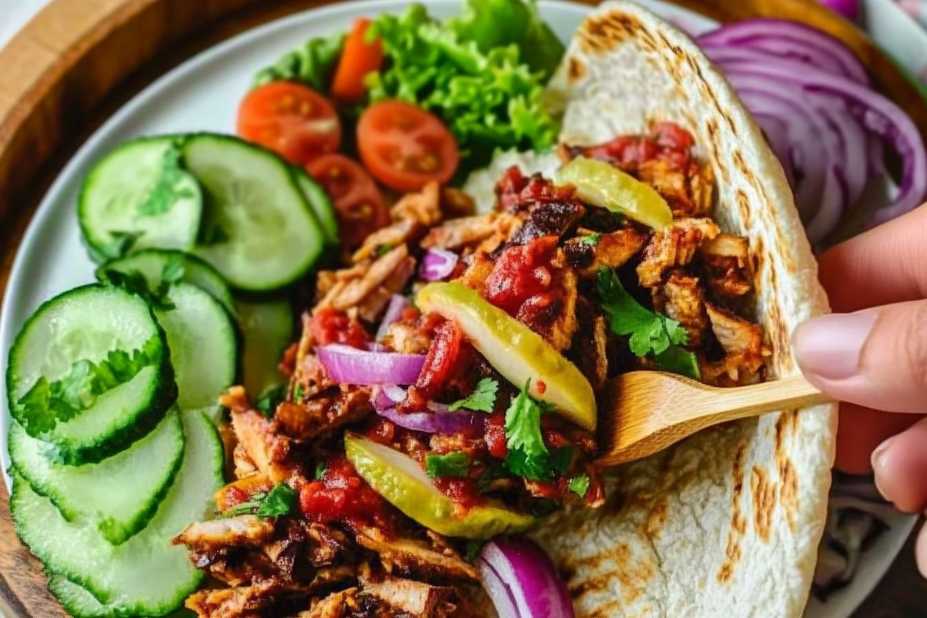 jackfruit shawarma jackfruit shawarma
