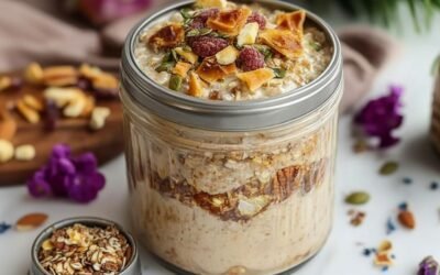 Baklava Overnight Oats: A Middle Eastern-Inspired Breakfast Delight