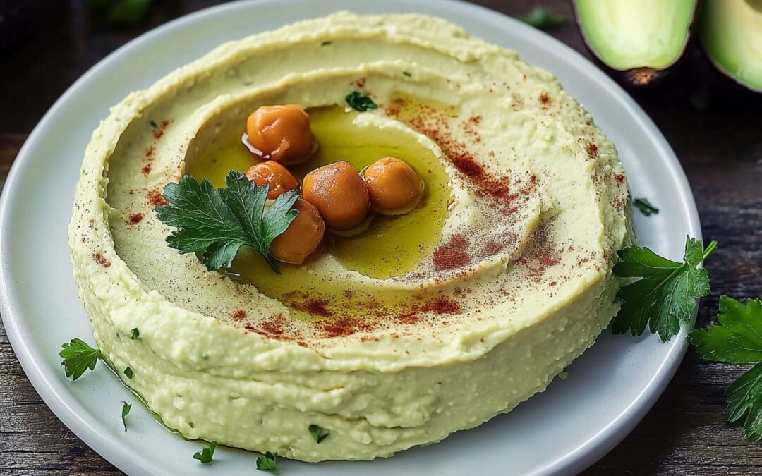 Avocado Hummus: A Creamy Fusion of Middle Eastern and Latin American Flavors