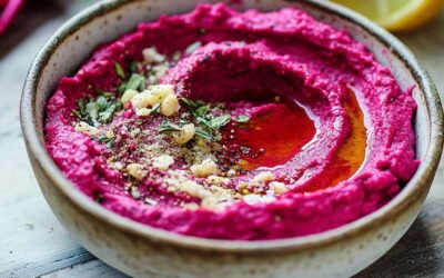 Beetroot Hummus: A Colorful and Healthy Dip